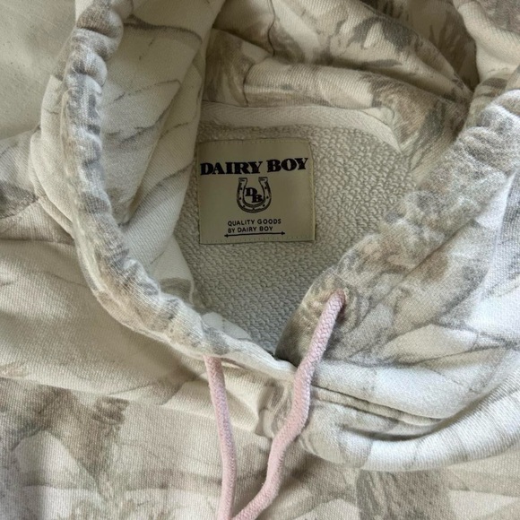 Dairy Boy Woodland Camo Hoodie - Picture 4 of 8